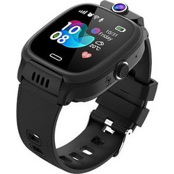 ACP SW31 Παιδικό Smartwatch με GPS και Καουτσούκ/Πλαστικό Λουράκι Μαύρο