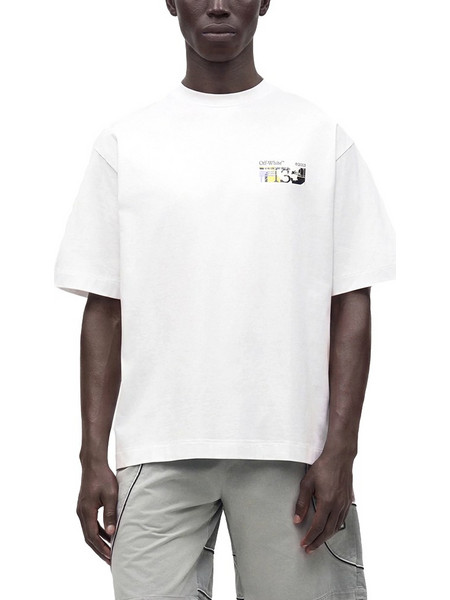 INDUSTRIAL ARROW SKATE T-SHIRT MEN OFF-WHITE