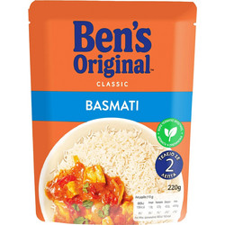 Ben's Original Ρύζι Basmati για Μικροκύματα 220gr