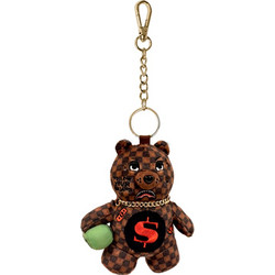 Sprayground Grin and Grind Lil Money Bear Keychain 910K9594NSZ