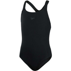 Speedo Eco Endurance Medalist Αθλητικό Παιδικό Μαγιό Ολόσωμο για Κορίτσι Μαύρο 813457-0001