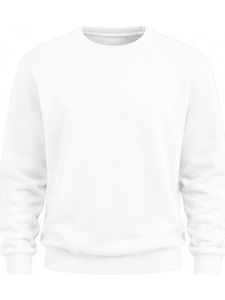 Cotton Point CP 3300 Ανδρικό Φούτερ Fleece Λευκό CP3300-2