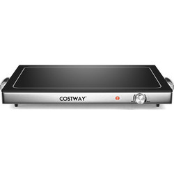 Costway Ηλεκτρικός Θερμαινόμενος Δίσκος Σερβιρίσματος 300 W 64 x 36 x 6.5 cm ES10259DE-DK