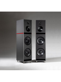 Stenheim Alumine Five Ζεύγος Ηχείων Hi-Fi Δαπέδου 3 Δρόμων Black