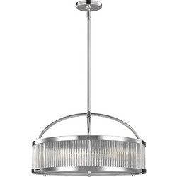 Feiss Paulson 6P Φωτιστικό Οροφής Chrome FE-PAULSON-6P