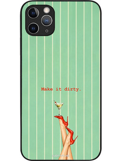 Sonique Stripe Stories Series Θήκη με Σχέδιο «Martini» (iPhone 11 Pro Max)