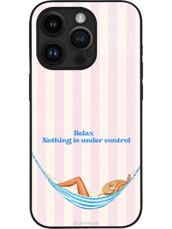 Sonique Stripe Stories Series Back Cover Αιώρα (iPhone 14 Pro)