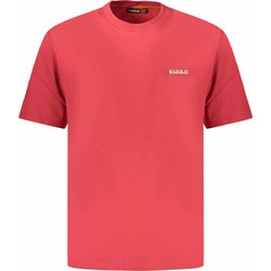 NAPAPIJRI MEN'S SHORT-SLEEVED T-SHIRT, RED Κόκκινο