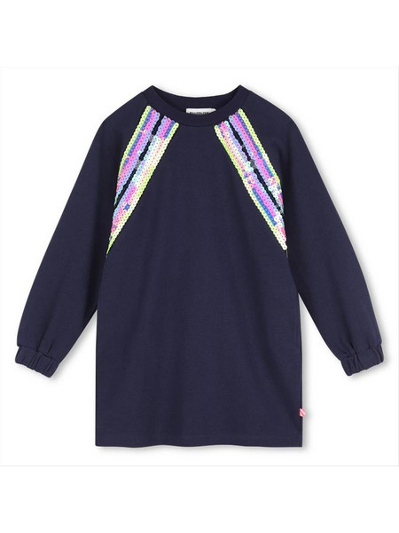 Billieblush Παιδικό Φόρεμα Φούτερ Blue U22344