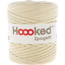 HOOOKED Νήματα και αξεσουάρ πλεξίματος Zpagetti Cotton Yarn-ECRU VIBES - BEIGE