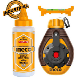 Ingco HCLR0630 Σετ Νήμα Αλφάδι Ώχρας 30m FastX6