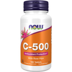 Now Foods C-500 Rose Hips 100 Ταμπλέτες