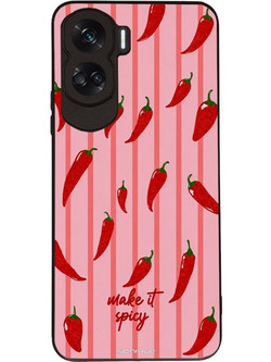 Sonique Stripe Stories Series Θήκη (Honor 90 Lite 5G) με Σχέδιο «Make It Spicy»