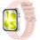 Techsuit W082 Λουράκι Σιλικόνης Pink (Huawei Watch Fit 3 / Fit 4 / Fit 4 Pro / Fit 5 / Fit 5 Pro)
