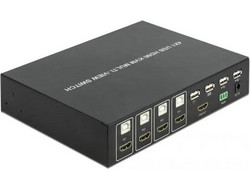 DeLOCK KVM Switch 11488 4 x HDMI With USB 2.0