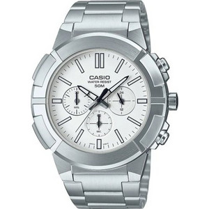 Casio Collection MTP-E500D Ανδρικό Ρολόι MTP-E500D-7A