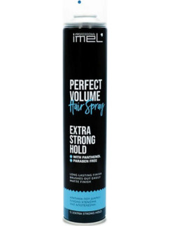 Imel Perfect Volume Spray Λακ Μαλλιών Πολύ Δυνατό Κράτημα 500ml
