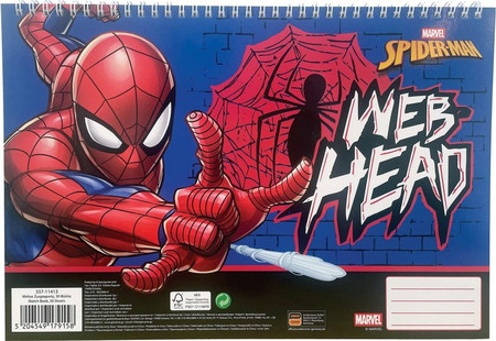 ΜΠΛΟΚ ΖΩΓΡΑΦΙΚΗΣ - MARVEL SPIDERMAN 30 ΦΥΛΛΑ A4 (337-11413)