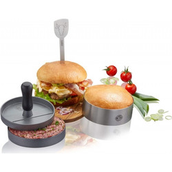 GEFU BBQ G-89494 - 3-piece burger set G-89494