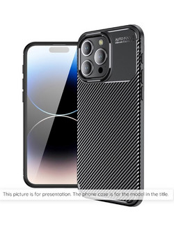 Techsuit CarbonFiber Θήκη Black (Samsung Galaxy A16)