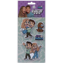 FIRSTGRADE - Jas&Mika Stickers 4 pcs (26-JM-STICKERS2) - Toys