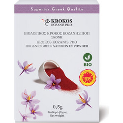 Krocus Kozanis Βιολογικός Κρόκος Κοζάνης σε Σκόνη 0,5g