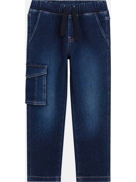 DPAM παιδικό παντελόνι τζιν για αγόρια Street Cargo - 381715 Denim Blue Σκούρο