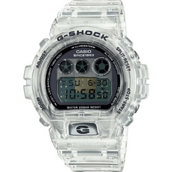 Casio Ψηφιακό Ανδρικό Ρολόι Χρονογράφος με Λευκό Λουράκι DW-6940RX-7ER