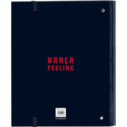 F.C. Barcelona Ντοσιέ με 4 Κρίκους για Χαρτί A4 Μπλε 6905647