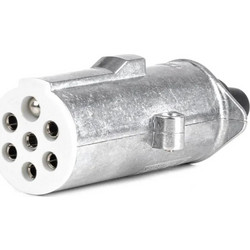Amio - Πρίζα Κοτσαδόρου 24V 7PIN Type S Αλουμινίου Heavy Duty για Ασφαλή Σύνδεση & Καθημερινή Χρήση - 1 Τεμ. (04791 AM)