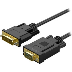 Orico XD-DITV Cable DVI 24+1 VGA Full HD Adapter 5m Black