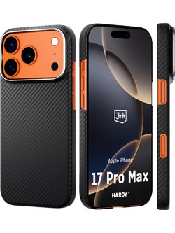 3mk Hardy Aramid MagCase Θήκη iPhone 17 Pro Max / 18 Pro Max Black