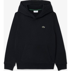 Lacoste Παιδικό Φούτερ με Κουκούλα Μαύρο 3SJ2710-031