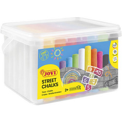 JOVI ΚΙΜΩΛΙΑ JUMBO WHASHABLE 2+ ΠΛΑΣΤΙΚΟ ΚΟΥΤΙ 20x100mm STREET ΑΣΣΟΡΤΙ 48 ΤΕΜΑΧΙΑ
