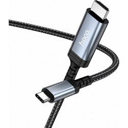 Καλώδιο Hoco UA43 USB-C σε HDMI 4K 30Hz Braided Μαύρο 1.8m