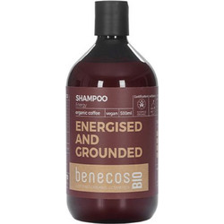 Benecos Energized & Grounded Φυτικό Σαμπουάν για Επανόρθωση 500ml