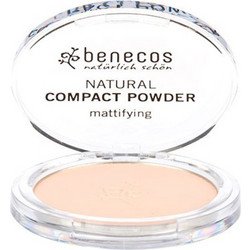 Benecos Natural Mattifying Porcelain Compact Pressed Powder 9gr