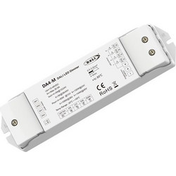 DIMMER DALI LED ''DA4-M'' 4 ΚΑΝΑΛΙΑ 12-24VDC/4CH*5A 36-48VDC/4CH*3A