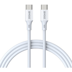 ΚΑΛΩΔΙΟ BWOOD USB C TO USB C 60W 2m WHITE