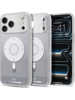 Spigen Ultra Hybrid MagSafe Θήκη iPhone 17 Pro / 18 Pro Classic Silver (ACS12167)