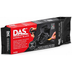 Das Πηλός καλλιτεχνίας μαύρος 400gr. F382400