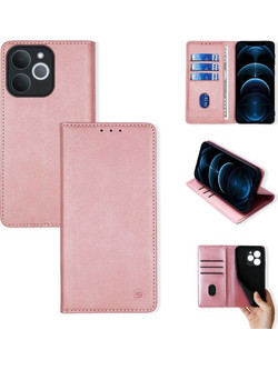 Sonique Vintage Magnet Θήκη Πορτοφόλι Ροζ Χρυσό (Realme Note 70T 4G)
