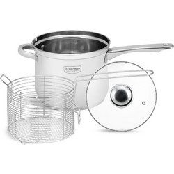Edenberg EB-1511 Κατσαρόλα Φριτέζα Ανοξείδωτη 18cm 3.8lt