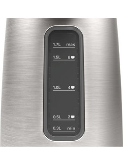 Bosch DesignLine TWK5P480 Ανοξείδωτος Βραστήρας 1.7lt 2400W