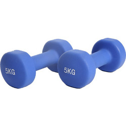 Pegasus Neoprene B-7910-50 Σετ Βαράκια Εξάγωνα Βινυλίου 2x5kg