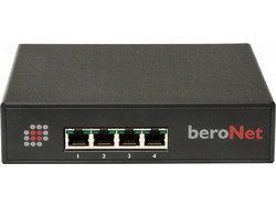 beroNet 4FXO Small Business Line VoIP Gateway