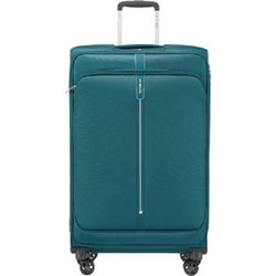 Samsonite Popsoda Upright Βαλίτσα Μεγάλη 78x48x34cm με 4 Ρόδες Πετρόλ