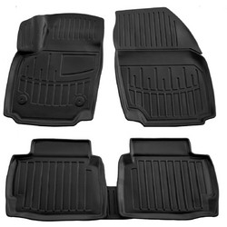 Ford Mondeo Sedan / Liftback / Combi (2007-2014) λαστιχένια μαύρα πατάκια σκαφάκια RACE AXION - 5τμχ