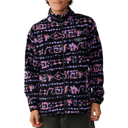 Rip Curl Sessions Ανδρική Ζακέτα Fleece με Φερμουάρ Μαύρη