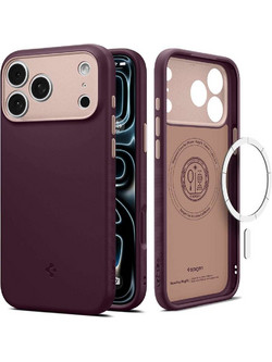 Spigen Caseology Nano Pop MagFit Θήκη iPhone 18 Pro Max / 17 Pro Max Burgundy Bean ACS12141